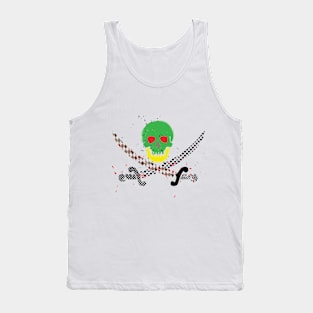 Crazy Skull Tank Top